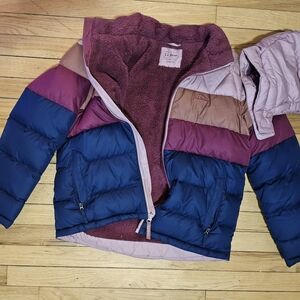 L.L. Bean Kids Puffer Jacket - Colorblock.